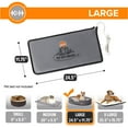 thumbnail image 5 of K&H Pet Products Pet Bed Warmer for Cats & Dogs Gray Large 11 X 23.75 Inches, 5 of 10