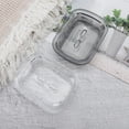 thumbnail image 6 of Unique Bargains 1 Pc Waterproof Soap Holder Ripple Style Gray Soap Holder for Bathroom 5.51"x4.13"x1.65", 6 of 6