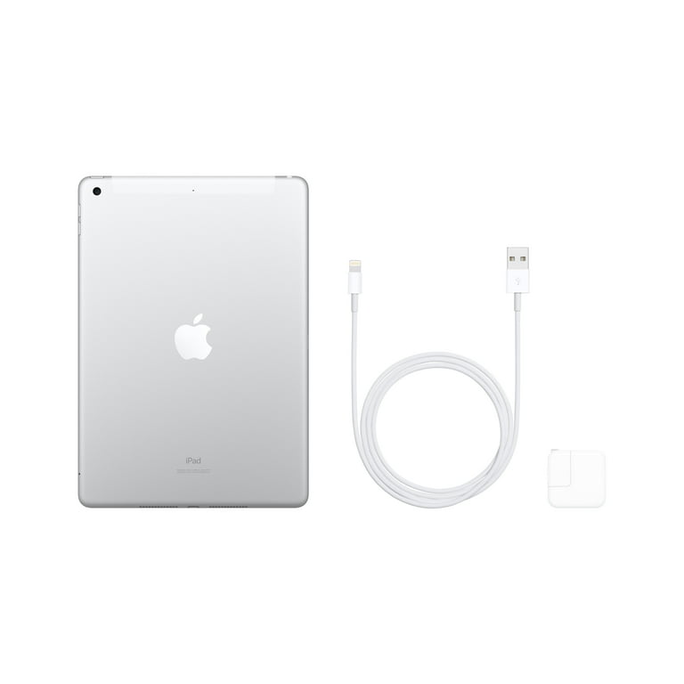Apple 10.2-inch iPad Wi-Fi + Cellular 128GB - Silver - Walmart.com
