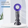 thumbnail image 2 of Lishi Portable USB Rechargeable Mini Fan - Soft Silicone Blade, 2 of 5