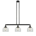 thumbnail image 3 of Innovations Lighting 213-S Large Bell Bell 3 Light 41" Wide Commercial Linear Chandelier -, 3 of 6