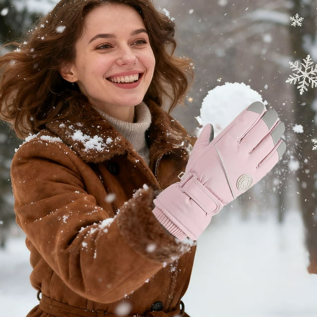 ERK Christmas Decorations Winter Ski Warm And Suitable For Outdoor Sports And Activities In Cold Weather.