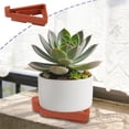thumbnail image 1 of Dianli Garden Accessories Pot Feet Pads Breathable Ventilation Pot Lifters Modular Base Plant Risers Protect Surfaces Promote Drainage for Indoor Outdoor Garden Pot Pads Pot Feet, 1 of 6