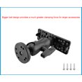 thumbnail image 4 of 360 Degree Swivel Ball Mount Marine Electronic Kayak Fish Finder Mount Base Fishfinder GPS Plate Rotation Boat GPSMAP Supporter, 4 of 5