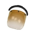 thumbnail image 3 of thinsony Open Face Helmet Visor Motorcycle Helmet Bubble Visor PC Lens Light Brown, 3 of 8