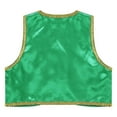 thumbnail image 6 of YONGHS Kids Boys Arabian Prince Costume Halloween Street Rat Suit Waistcoat with Pants Green 12, 6 of 8