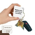 thumbnail image 3 of 3dRose, HAPPINESS EXISTS IN THE CENTER OF EVERY BURRITO., set of 2 Key Chains, 3 of 7