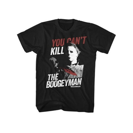 Halloween Scary Horror Slasher Movie You Can't Kill Boogeyman Adult T-Shirt Tee