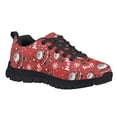 thumbnail image 4 of Chririnla Kids Xmas Shoes for Boys Size 4 Happy Santa Claus Sneakers Girls Mesh Walking Shoes Casual Lace up Comfort Athletic Running Shoe, 4 of 7