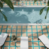 Terralis 3 x 19 in. Glossy Turquoise Blue Porcelain Picket Wall and Floor Tile (7.65 sq ft/case) - 20 Pack