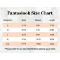 thumbnail image 7 of Fantaslook Womens T Shirts V Neck Short Sleeve Shirts Loose Tee Casual Summer Tops with Pocket, 7 of 7