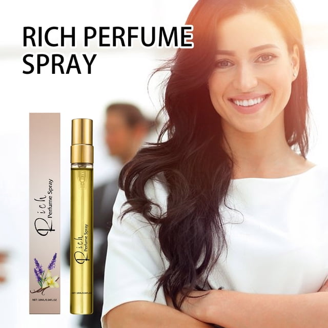 Perfume Floral Fresco Body Mist Spray 10ml - Fragancia Herbal Natural Aroma de larga duración para mujeres Uso diario Eventos sociales Viajes - Peso ligero Fórmula de secado rápido Alivio del estrés