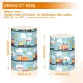 thumbnail image 6 of Yayeee Flameless Candles with Remote Flickering Battery Operated Multi Color Changing, Cartoon Train Pattern, 6 of 7