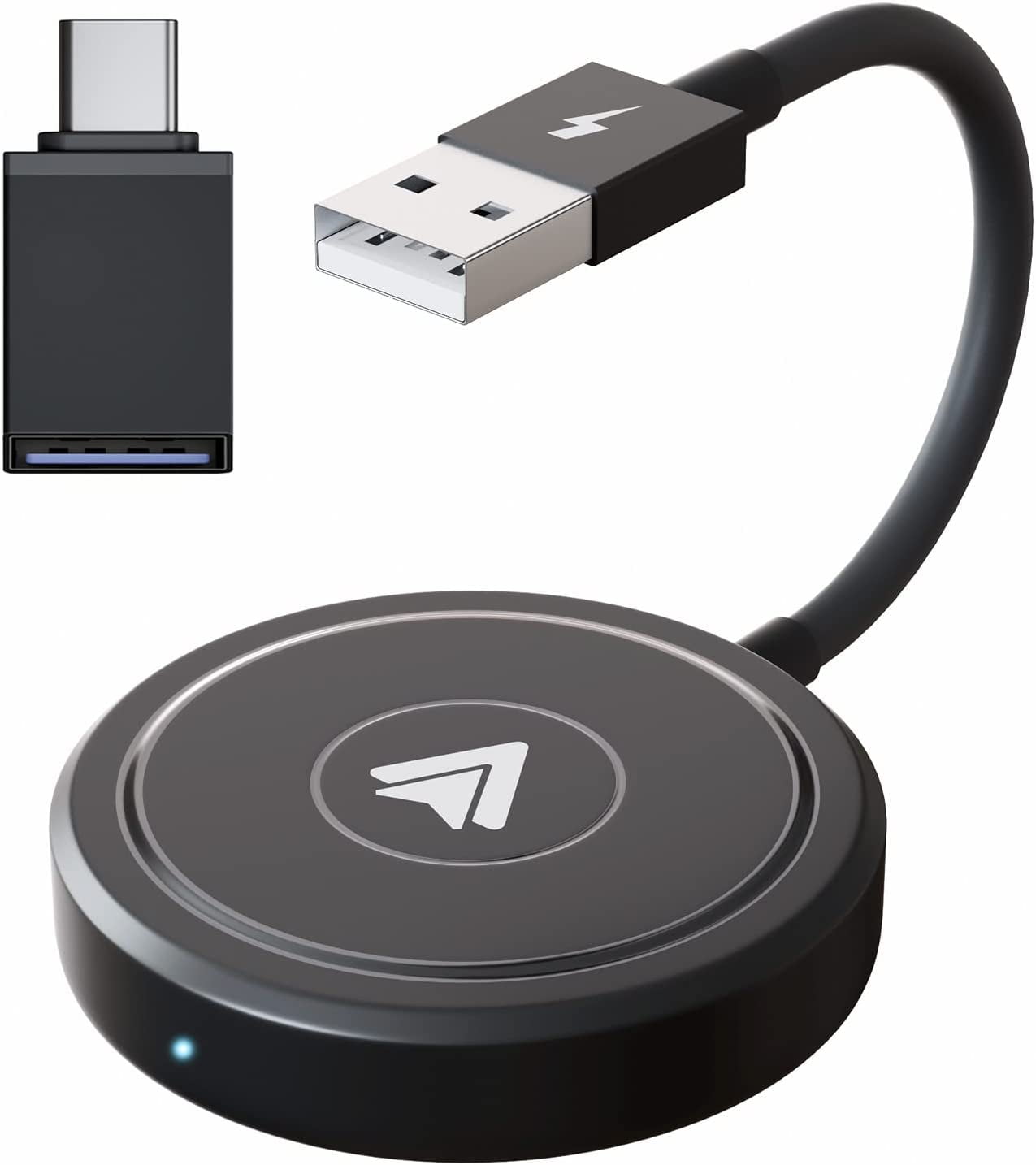 FIEWESEY Wireless Android Auto Car Adapter,Android Phones Converts