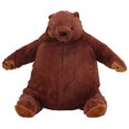thumbnail image 1 of Oso de juguete de simulación, oso de peluche marrón, muñeco de peluche, decoración del hogar, regalo de cumpleaños para niñas y niños, 1 of 14