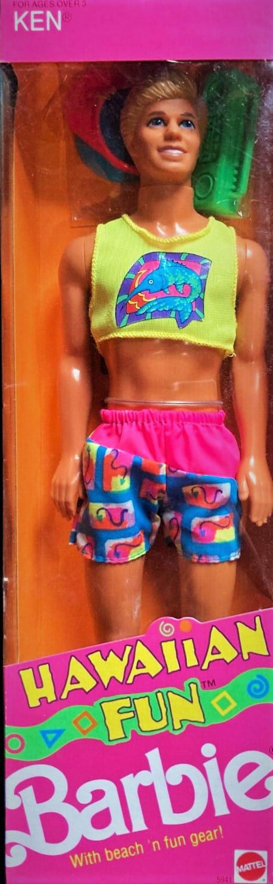 Met andere bands Shinkan tong Hawaiian Fun Ken Doll Friend of Barbie Doll 1990 Mattel #5941 - Walmart.com