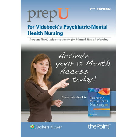 Prepu for Videbeck's Psychiatric Mental Health