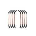 thumbnail image 1 of 9 in. & 8 mm Spark Plug Wire Set with 135 deg Plug Boots for LS Car, Black, 1 of 1