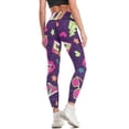 thumbnail image 3 of Neon 90's Party Leggings gym clothing Jogger pants Legging sexy woman Womens Leggings, 3 of 6