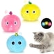 thumbnail image 1 of Paquete de 3 pelotas para gatos, juguete interactivo para gatos con sonido, juguete de peluche para gatitos, juguete interactivo para gatos con sonidos de animales realistas para gatos, 1 of 6