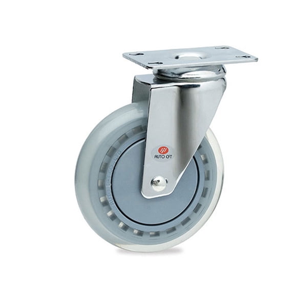 Carrymaster ACLU-127SF Light-Duty Swivel Flange Non-Leveling Caster