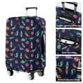 thumbnail image 5 of Colorful Dinosaurs Rockets Pattern Luggage Cover Fashion Suitcase Cover Baggage Covers Fit 25-28 Inch Luggage (Go Travel), 5 of 5
