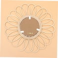thumbnail image 3 of CHICHUMID 1Pack Rustic Prop Decor Rattan Wall Mirror Natural Wall Hanging Decor for Home 15in, 3 of 8