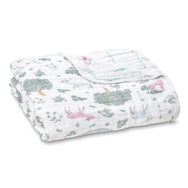 aden + anais classic dream blanket forest fantasy deer
