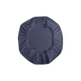 thumbnail image 2 of Funda impermeable para protector de colchón - Sábana transpirable y lavable a máquina para protección contra derrames (tamaño individual, gris/azul/blanco), 2 of 7