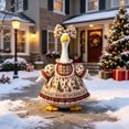 thumbnail image 4 of Qwtwty Christmas Goose Decor Outfit for 23" Lawn Statue, Funny Porch Goose Costume for Yard Lawn Outdoor Garden Patio Xmas Holiday Decor, 4 of 8
