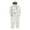 White, variant on MHFRRA Snow Jacket Men's & Women's Oversized Ski Suit for Season & Insulated Style Mono Ski Suit M