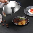 thumbnail image 3 of Cubierta Protectora Alimentos, Reutilizable Tapa de Alimentos de Acero Inoxidable para Mesa de Comedor para Servir para Cocina Picnics Fiesta, 3 of 4