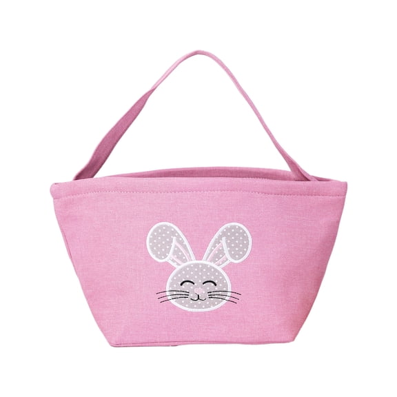 YingYouFu Easter Basket, Easter Baskets for Kids, Baby Easter Basket with Handle, Empty Bunny Egg Basket, Easter Baskets for Boys, Girls, Toddler, Babies, Infant Easter gifts basket Personalized