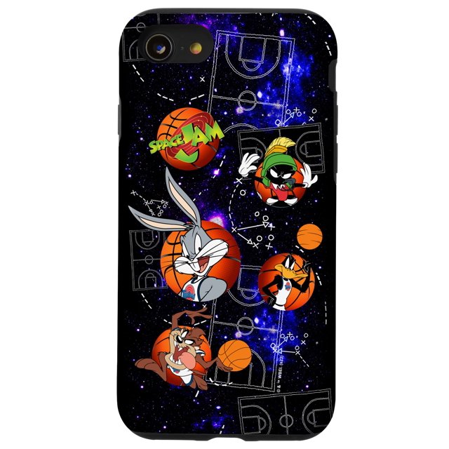 Funda para iPhone SE 2020, 7 y 8 Space Jam Celestial