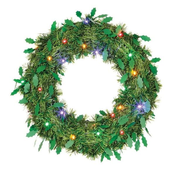 Corona Naviplastic Corona Boa color Verde de 50 cm