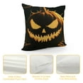 thumbnail image 4 of Patifu Nightmare Before Christmas  Square Throw Pillow Case Decorative Cushion Cover Pillowcover for Sofa  Halloween Throw Pillow Covers (9) 24x24in, 4 of 5