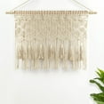 thumbnail image 3 of Lush Decor Boho Macram? Tassel Valance - Neutral, 3 of 11
