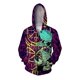 thumbnail image 2 of Sudadera con capucha para hombre, moderna y versátil, cómoda, con movimiento, sudadera con capucha, sudaderas casuales de moda para hombre, estampado de peces personalizado, 2 of 4