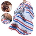 thumbnail image 4 of Delantal de salón, delantal de peluquería bata de peluquería antiestática impermeable capa de peluquero construida para el futuro, 4 of 9