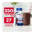 thumbnail image 5 of Ensure Plus Meal Replacement Nutrition Shake, Dark Chocolate, 16g Protein, 8 fl oz - 24 Pack, 5 of 16