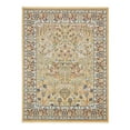 thumbnail image 3 of Unique Loom Narenj Collection Area Rug - Bristol (7' 10" x 10' Rectangle Beige/Blue), 3 of 7