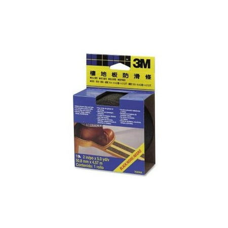 3M COMMERCIAL OFC SUP DIV Safety Walk Step/Ladder Tread Tape, 2x180, Black