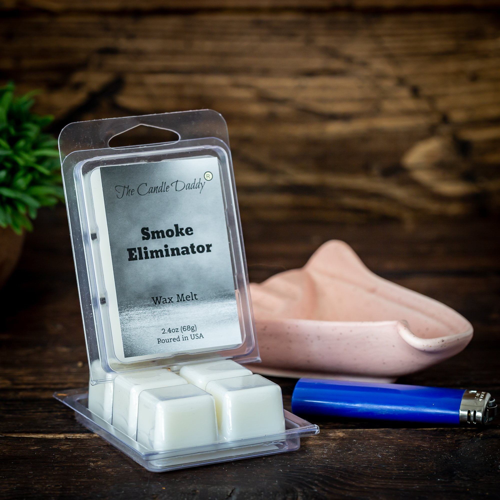 5 Pack - Smoke Eliminator Scented Wax Melt Cubes - 2 Oz x 5 Packs = 10 Ounces