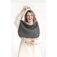 thumbnail image 2 of Bolso Hobo Montana West MWC-085GY de piel vegana gris, 2 of 7