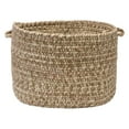 thumbnail image 2 of CC69A018X018 Corsica - Moss Green 18"x18"x12" Basket, 100% Polypropylene - Round., 2 of 3