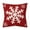 Style#C, variant on Christmas Pillow Covers Christmas Tree Snowflake Decorative Red White Throw Pillow Covers Winter Farmhouse Decoration 18x18 inch