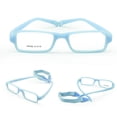 thumbnail image 5 of EnzoDate Baby Eyeglasses & Strap Size 41, Rectangle Children Glasses Frame with Elastic Cord, Flexible One-piece Frame & Band Retainer, 5 of 5