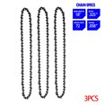 thumbnail image 1 of Landgoo 3Pack 18 Inch Semi chisel Chainsaw Chain 0.325" Pitch 0.058"Gauge 72 DRIVE LINKS for Chainsaw Replacement, 1 of 7