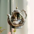 thumbnail image 6 of 2D Acrylic Ornament with Floral Patterns and Rabbit Tea Party Scene for Decorating Any Space, 6 of 9