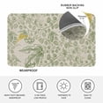 thumbnail image 3 of Sage Green Flowers Door Mat Indoor Outdoor,Rustic Pastoral Botanical Floral Leaf Non Slip Welcome Mat with Rubber Backing,Absorbent Fabric Front Door Mats Entryway Rug for Home Patio Entrance 24"x36", 3 of 8